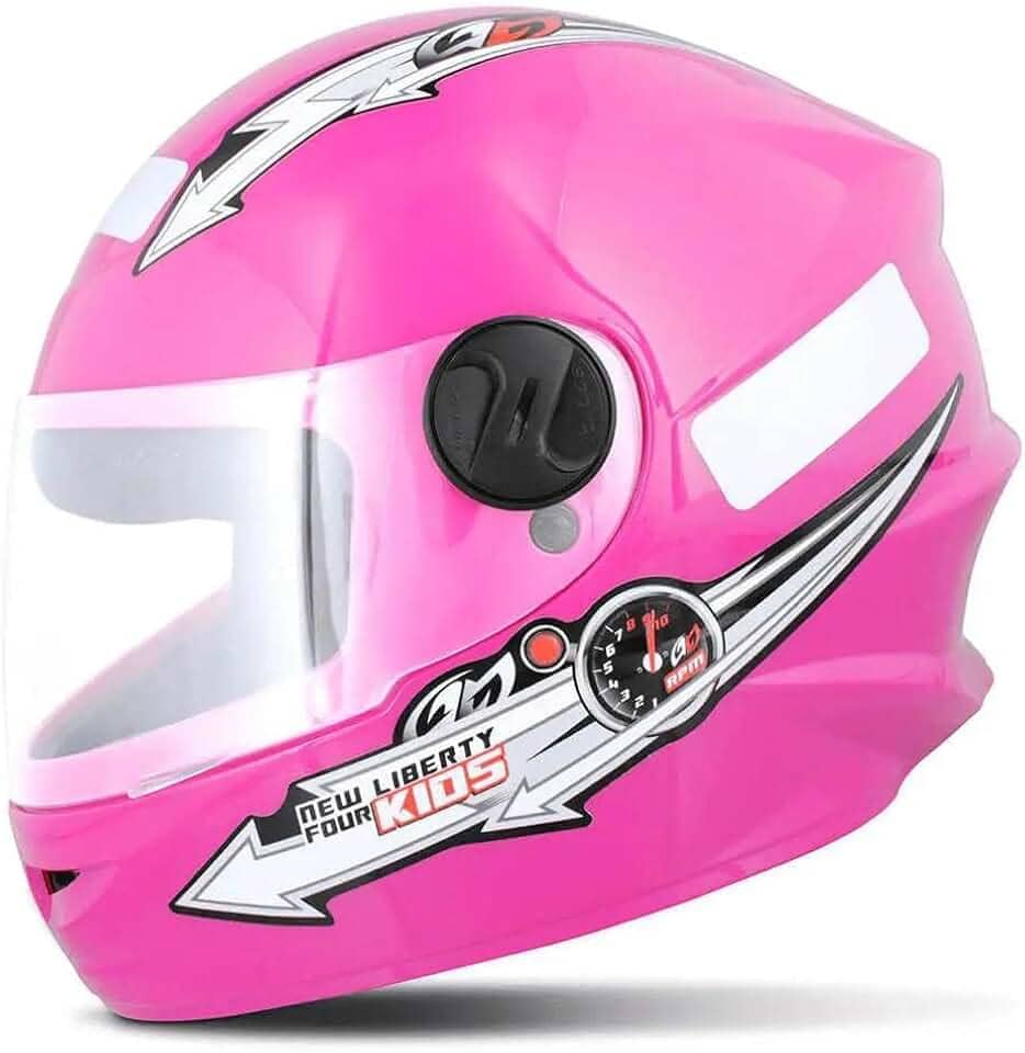 CAPACETE FECHADO PRO TORK LIBERTY FOR KIDS SOLID ROSA TAM. 54