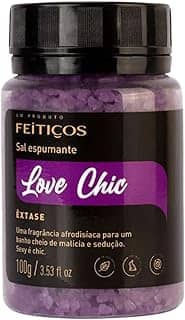Sal de Banho Espumante Banheira Hidro Love Chic Êxtase 100g