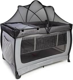 Berço Portátil Safety 1st, Falcon, 0 a 20kg, Grey Night