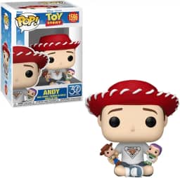 Candide, Boneco, Funko POP! Andy, Disney Toy Story 30 Anos - 9 cm