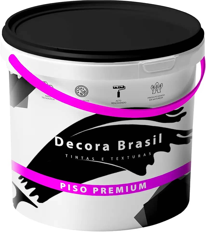 Tinta Para Piso Premium Interna E Externa Decora Brasil (Branco, 3.6L)