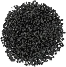 Cascalho de Areia preta para decoração de aquário 5kg Substrato aquário plantado