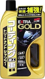 Soft99 Shampoo Extra Gold - Carros Vitrificados ou PPF