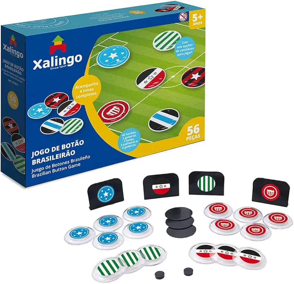 Jogos de Botões Brasileirão Xalingo