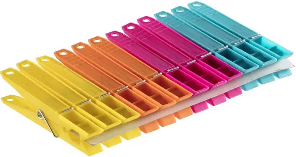 Prendedor de Roupa, Plástico, Super Big, Pacote com 12 Unidades, Paramount