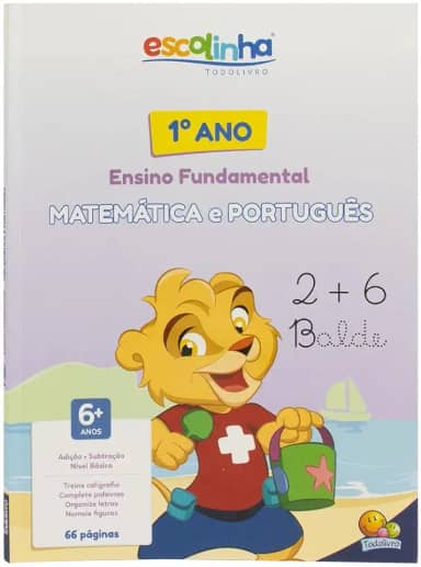 1º Ano - Matemática e Português (Escolinha Todolivro)