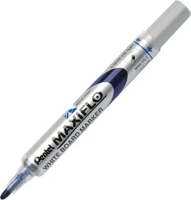 Pentel Marcador Para Quadro Branco MAXIFLO Ponta Fina 4.0mm Azul MWL5S-C