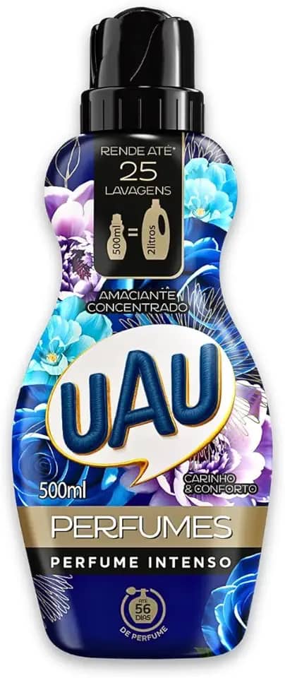 Uau Amaciante Concent Perfumes Carinho E Conforto 500 Ml