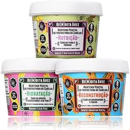 Lola Cosmetics Kit Cronograma Capilar Be(m) dita Ghee (3 Produtos)