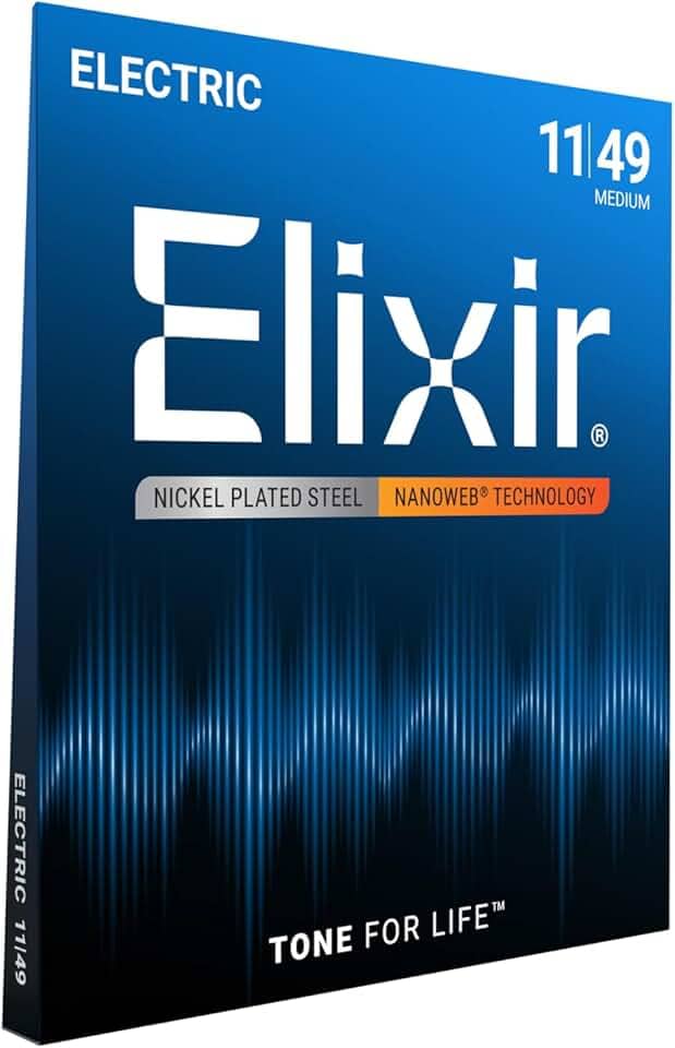 Encordoamento 011 Elixir 12102, para Guitarra, Medium