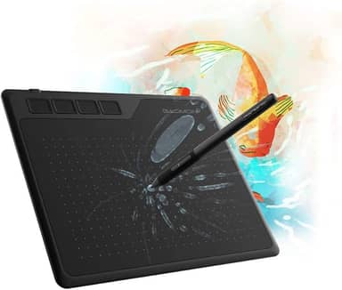 GAOMON Mesa Digitalizadora Tablet gráfico S620 15 x 10 polegadas com caneta passiva 8192 4 teclas expressas para desenho digital e OSU e ensino online - para Mac Windows Andorid OS