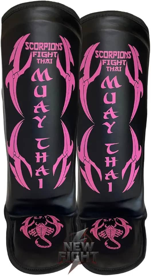 Caneleira Muay Thai Luta Kickboxing boxe Protetor De Canela Sparring Treino Conforto Combate