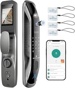 Fechadura Digital Biométrica Wi-Fi Inteligente, X2 Fechadura Digital Inteligente Ambiente Conectado com Biometria, Tuya APP