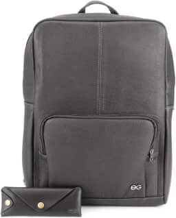 Mochila De Couro Legítimo Bolsa para Notebook Executiva Slim