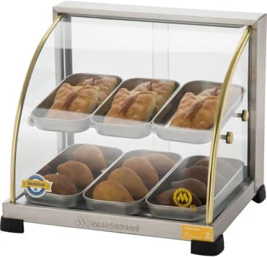 Estufa Curva Dupla 6 Bandejas Marchesoni Ouro Inox, 127V