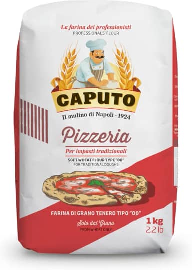 Farinha 00 Pizzeria (W260-270 12,5% de proteína) 1kg Caputo