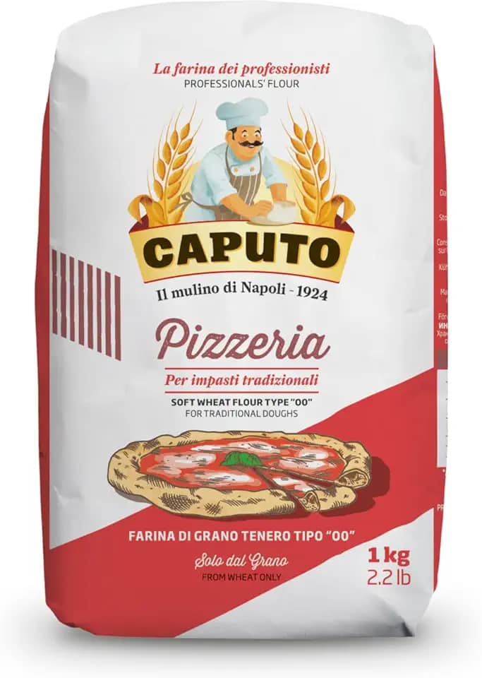 Farinha 00 Pizzeria (W260-270 12,5% de proteína) 1kg Caputo