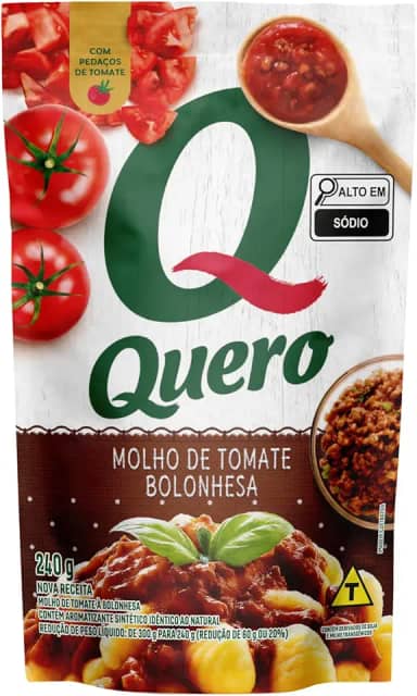 Molho Tomate Quero Bolonhesa 240g Sachê