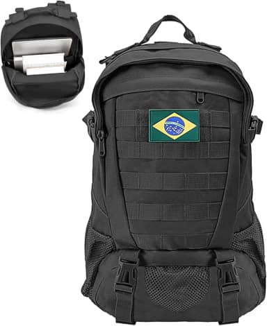 30L Mochila Masculina Resistente à Água Impermeável, Leve e Espaçosa para Acampamento, Trekking e Aventuras Outdoor