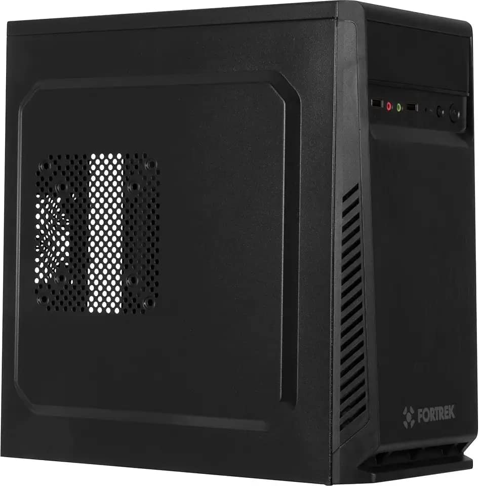 Gabinete Mini - ATX/Micro - ATX, Fortrek, Sc501Bk, Acessórios para Computador, Preto
