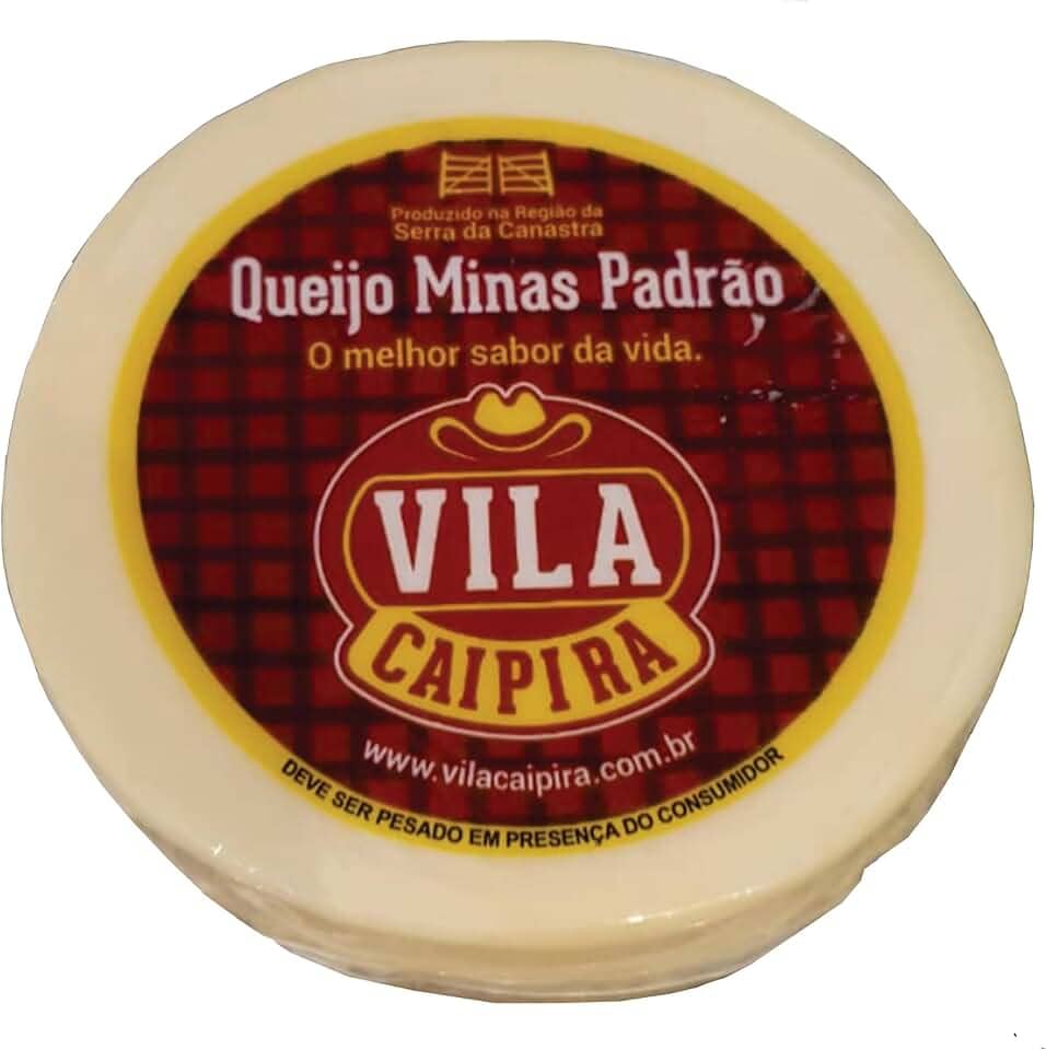 Queijo Premiado Minas Padrão 500g - Vila Caipira, direto da Serra da Canastra
