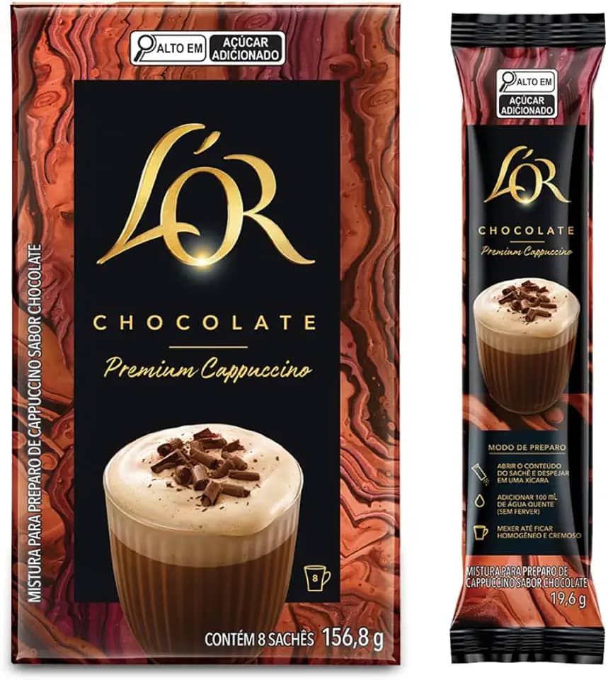 Cappuccino Premium L'OR Chocolate 8 uni.
