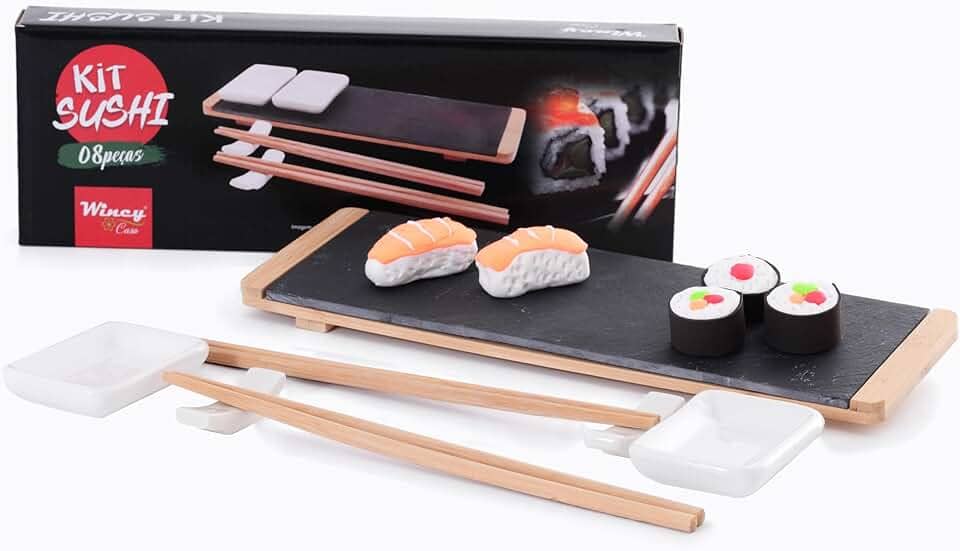 Conjunto Para Sushi Com 8 Peças