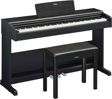 Piano Digital Arius YDP 105 B Preto 88 Teclas Yamaha