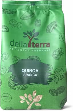 Quinoa Quinua Branca em Grãos 1Kg Della Terra