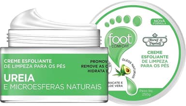 Flores & Vegetais Creme Esfoliante Desodorante De Limpeza Para Os Pés 250G