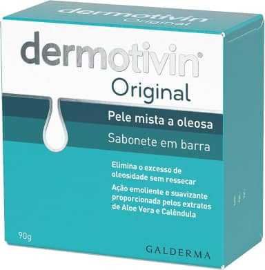 Dermotivin Sabonete Em Barra Facial Original 90g