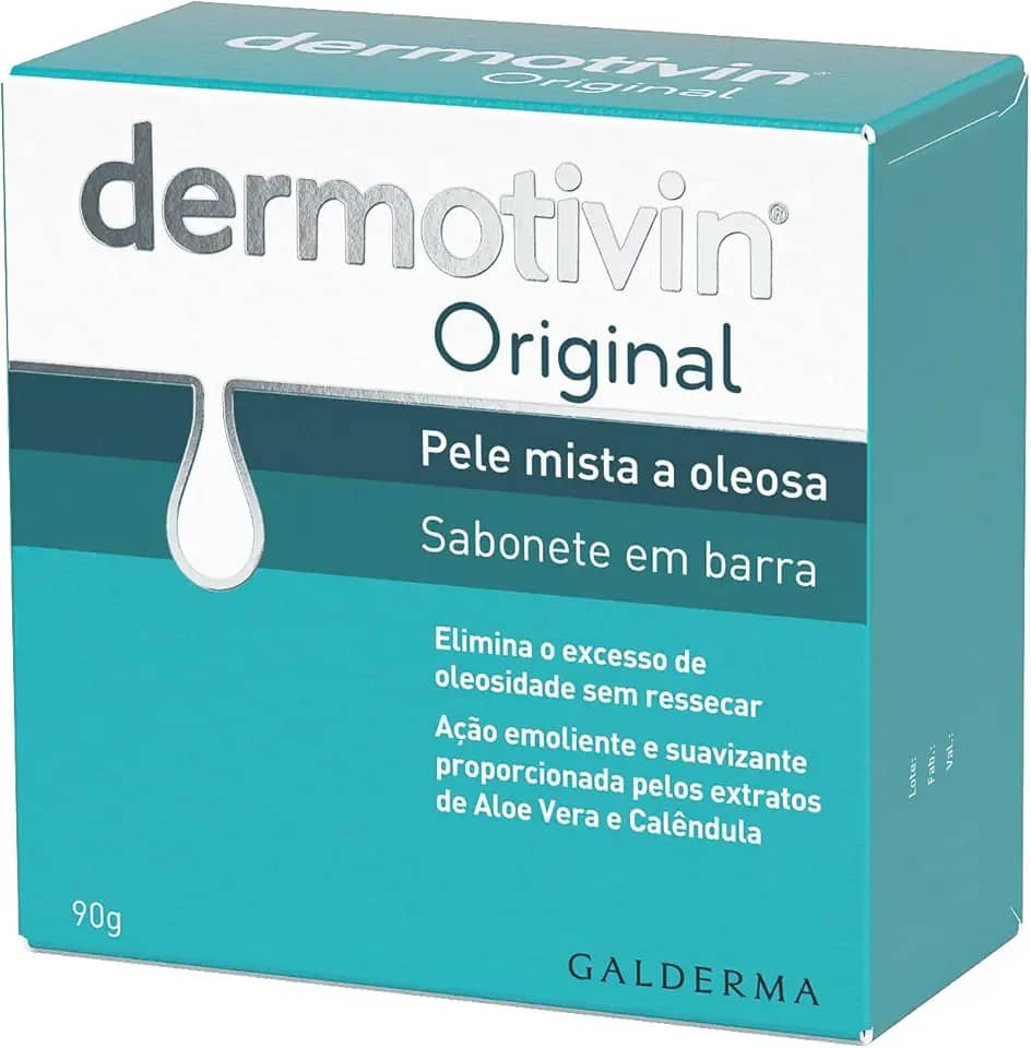 Dermotivin Sabonete Em Barra Facial Original 90g