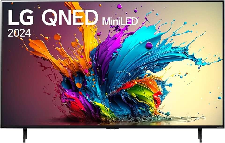 Smart TV 4K 65" LG QNED MiniLED 65QNED90T Processador α8 AI Painel 120Hz Dolby Vision Dolby Atmos FreeSync webOS 24