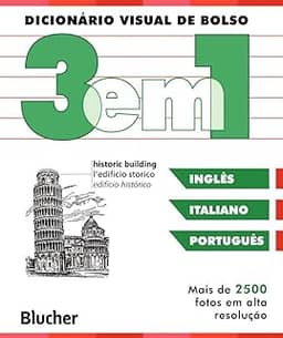 Dicionário Visual de Bolso - 3 em 1: Italiano/inglês/português