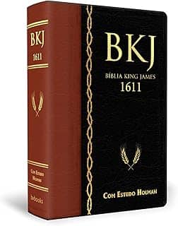 Bíblia King James 1611 de Estudo Holman - Duotone - 7° Edição