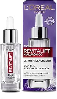 L'Oréal Paris Sérum Anti-Idade Hidratação Preenchedora Revitalift, 1,5% de Ácido Hialurônico Puro, 30ml