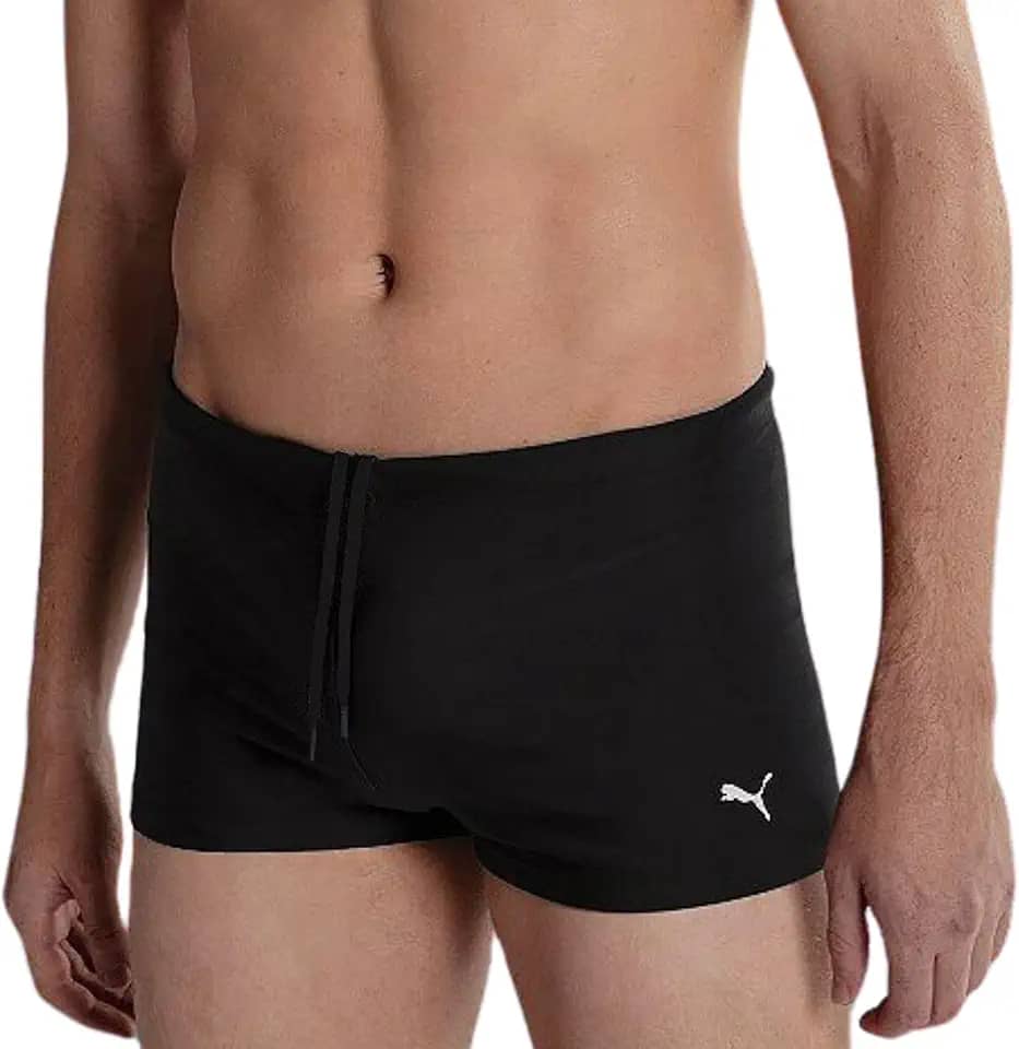 Sunga Boxer Masculina Puma UV50+ Lycra Xtra® Life Moda Praia Natação Psicina Verão 2025/2026