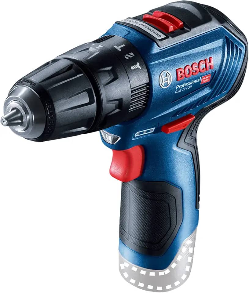 Bosch Parafusadeira e furadeira a bateria GSB 12V-30 SB, Brushless