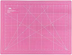 Base Para Corte De Mesa A2 Dupla Face Patchwork Artesanato (Rosa)