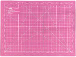 Base Para Corte De Mesa A2 Dupla Face Patchwork Artesanato (Rosa)