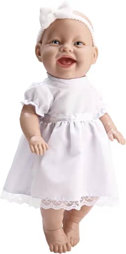 Bambola Boneca Titi Oração Pai Nosso 34cm Branca