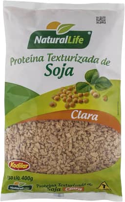 Proteína Texturizada de Soja Média Clara - Natural Life - 400g