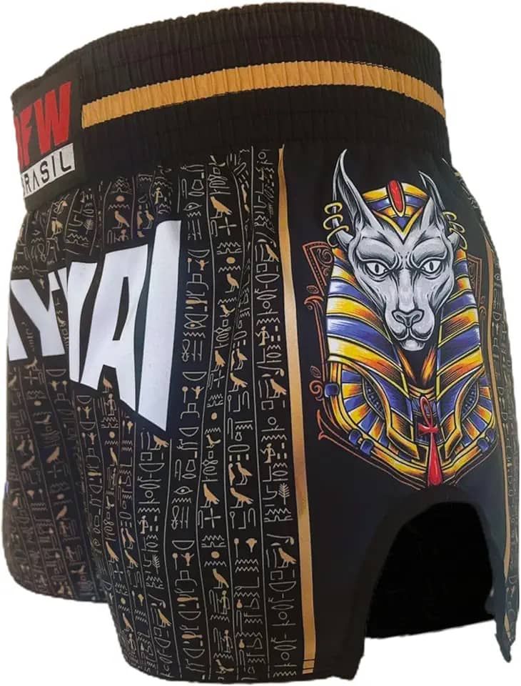 Short Muay Thai Bermuda Calção Tailandês - Egito