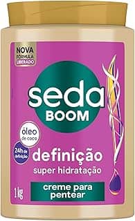 Seda Creme Para Pentear Boom Definição Pote 1Kg
