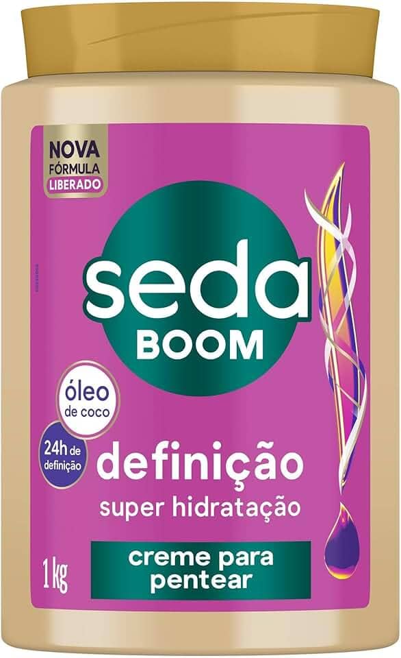 Seda Creme Para Pentear Boom Definição Pote 1Kg