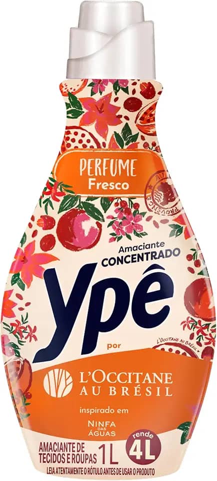 Ypê Amaciante Concentrado, L'OCCITANE au Brésil, Ninfa das Águas, 1L