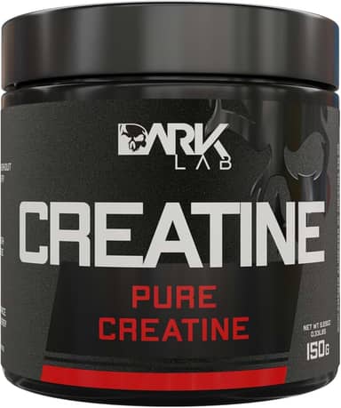 Creatina Pura Dark Lab 150g, Monohidratada 100% de Pureza, Sem Glúten, Sem Sabor