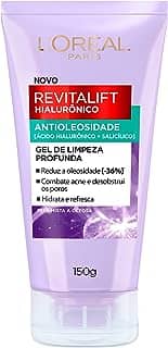 Gel de Limpeza Antioleosidade L'Oréal Paris Revitalift Hiaurônico, 150g