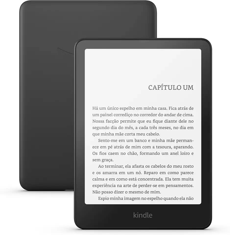 Kindle Paperwhite 16 GB (Geração mais recente) - O Kindle mais rápido já lançado, com nova tela antirreflexo de 7' e bateria que dura semanas - Cor Preta
