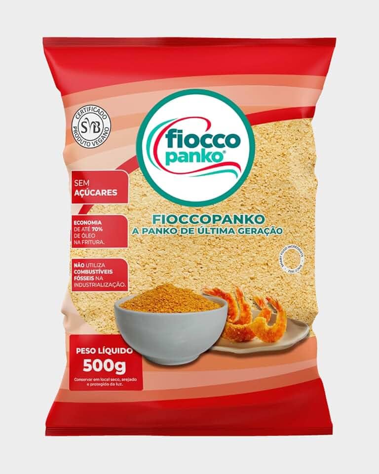 Farinha De Empanar Tipo Panko: Fioccopanko® 500g